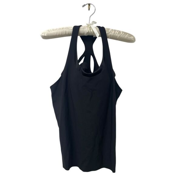 NWT Athleta Black 2-in-1 Ultimate Support Tank Top, built-in sports bra, XS. New - Picture 3 of 10